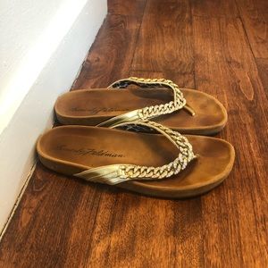 Beverly Feldman Embellished Sandals